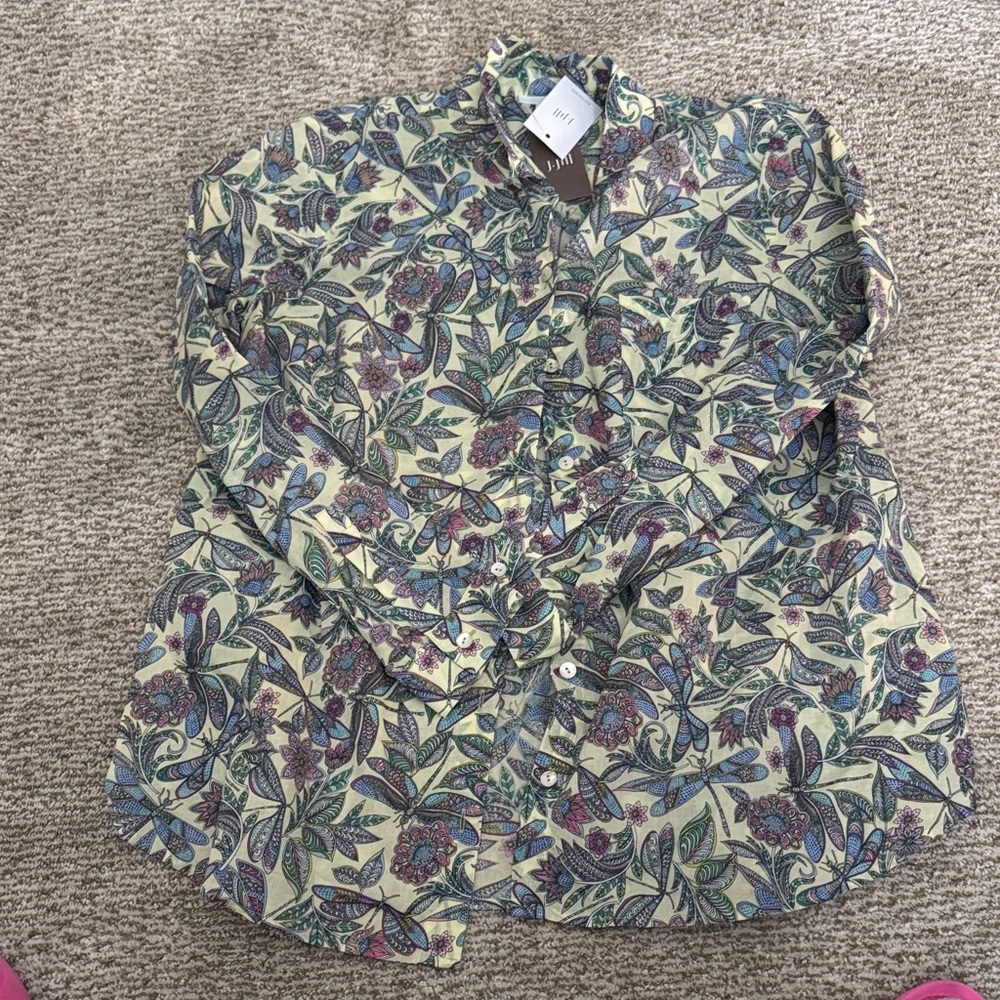 J. Jill Button Down Shirt S